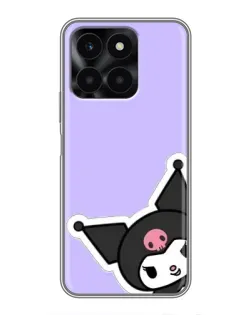 Чехол для Huawei Honor X6a с картинкой «Забавная Kuromi» Чехол для Huawei Honor X6a с картинкой «Забавная Kuromi»
