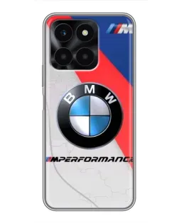Чехол для Huawei Honor X6a с картинкой «BMW Performance стиль»