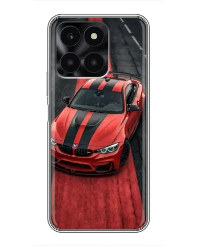 Чехол для Huawei Honor X6a с картинкой «BMW на красной дорожке» Чехол для Huawei Honor X6a с картинкой «BMW на красной дорожке»