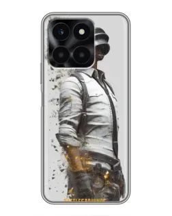 Чехол для Huawei Honor X6a с картинкой «PUBG — боец в пыли» Чехол для Huawei Honor X6a с картинкой «PUBG — боец в пыли»