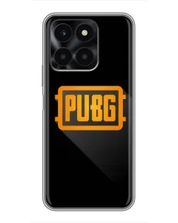 Чехол для Huawei Honor X6a с картинкой «PUBG — рамка лого» Чехол для Huawei Honor X6a с картинкой «PUBG — рамка лого»