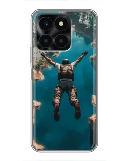 Чехол для Huawei Honor X6a с картинкой «PUBG — свободное падение» Чехол для Huawei Honor X6a с картинкой «PUBG — свободное падение»