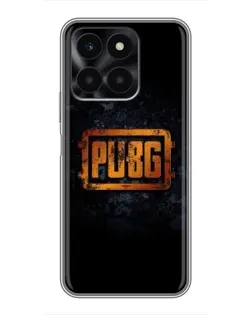 Чехол для Huawei Honor X6a с картинкой «PUBG — золотой логотип» Чехол для Huawei Honor X6a с картинкой «PUBG — золотой логотип»