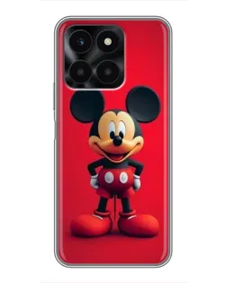 Чехол для Huawei Honor X6a с картинкой «Mickey в полный рост»