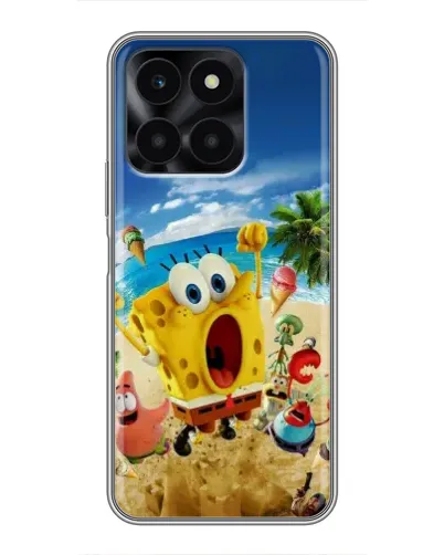 Чехол для Huawei Honor X6a с картинкой «Развлечения на пляже»
