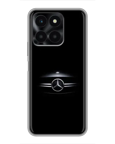 Чехол для Huawei Honor X6a с картинкой «Mercedes — абстрактные линии»