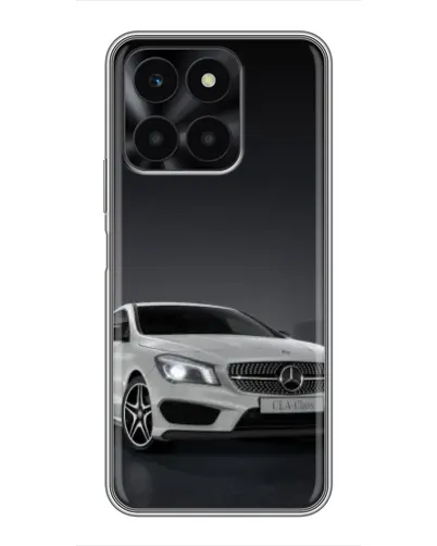 Чехол для Huawei Honor X6a с картинкой «Mercedes AMG GT Silver»