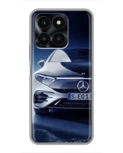Чехол для Huawei Honor X6a с картинкой «Mercedes EQ — будущее»