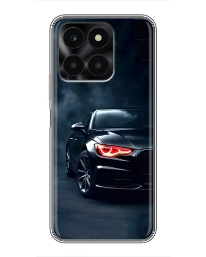 Чехол для Huawei Honor X6a с картинкой «Audi — хищный взгляд»