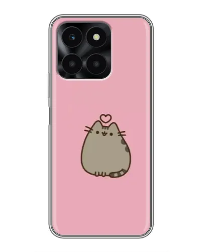 Чохол для Huawei Honor X6a з картинкою «Pusheen серце» Чохол для Huawei Honor X6a з картинкою «Pusheen серце»