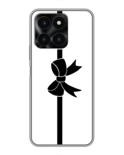 Чехол для Huawei Honor X6a с картинкой «Вертикальный бант»
