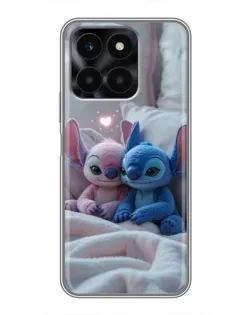 Чехол для Huawei Honor X6a с картинкой «Плюшевые Стич Ангел» Чехол для Huawei Honor X6a с картинкой «Плюшевые Стич Ангел»