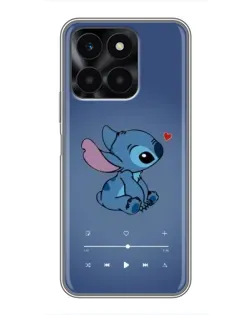 Чехол для Huawei Honor X6a с картинкой «Музыкальный Stitch» Чехол для Huawei Honor X6a с картинкой «Музыкальный Stitch»