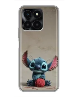Чехол для Huawei Honor X6a с картинкой «Стич на коричневом фоне» Чехол для Huawei Honor X6a с картинкой «Стич на коричневом фоне»