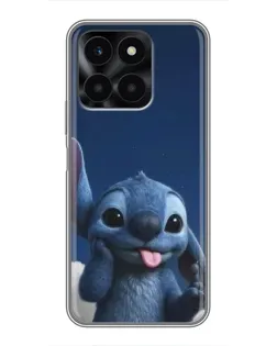 Чехол для Huawei Honor X6a с картинкой «Стич в облаках» Чехол для Huawei Honor X6a с картинкой «Стич в облаках»