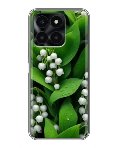 Чехол для Huawei Honor X6a с картинкой «Ландыши в зелени» Чехол для Huawei Honor X6a с картинкой «Ландыши в зелени»