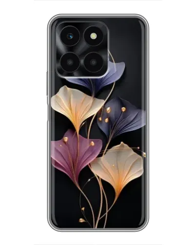 Чехол для Huawei Honor X6a с картинкой «Лиловые цветы грации» Чехол для Huawei Honor X6a с картинкой «Лиловые цветы грации»
