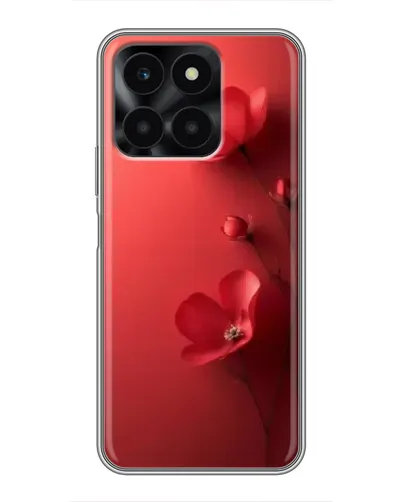 Чехол для Huawei Honor X6a с картинкой «Маковые соцветия» Чехол для Huawei Honor X6a с картинкой «Маковые соцветия»