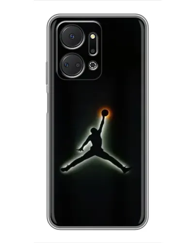 Чехол для Huawei Honor X7a с картинкой «Jordan Gradient Logo» Чехол для Huawei Honor X7a с картинкой «Jordan Gradient Logo»