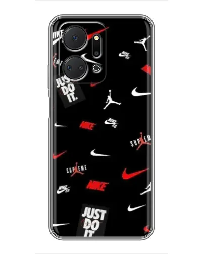 Чехол для Huawei Honor X7a с картинкой «Nike Mix Pattern» Чехол для Huawei Honor X7a с картинкой «Nike Mix Pattern»