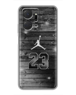 Чехол для Huawei Honor X7a с картинкой «Jordan Carbon 23»