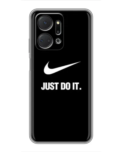Чохол для Huawei Honor X7a з картинкою «Класичний принт Nike» Чохол для Huawei Honor X7a з картинкою «Класичний принт Nike»