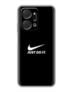 Чохол для Huawei Honor X7a з картинкою «Мінімалізм від Nike»