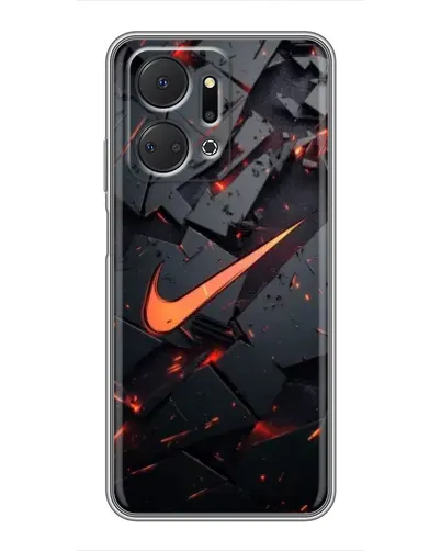 Чохол для Huawei Honor X7a з картинкою «Nike — ефект розломів» Чохол для Huawei Honor X7a з картинкою «Nike — ефект розломів»