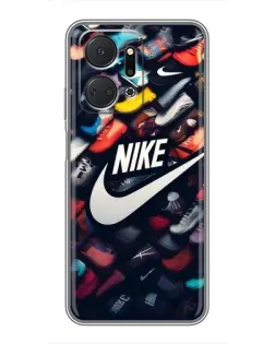 Чохол для Huawei Honor X7a з картинкою «Колекція кросівок Nike»