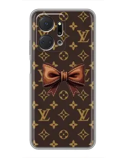 Чохол для Huawei Honor X7a з картинкою «LV з бантом»