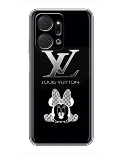 Чохол для Huawei Honor X7a з картинкою «LV та Мінні Маус»