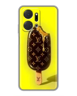 Чохол для Huawei Honor X7a з картинкою «Морозиво від LV»