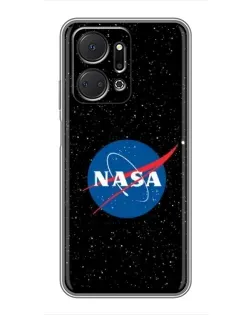 Чехол для Huawei Honor X7a с картинкой «NASA — звездное небо» Чехол для Huawei Honor X7a с картинкой «NASA — звездное небо»