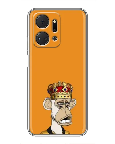 Чохол для Huawei Honor X7a з картинкою «Золота мавпа Bored Ape» Чохол для Huawei Honor X7a з картинкою «Золота мавпа Bored Ape»