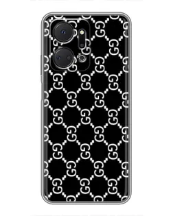 Чехол для Huawei Honor X7a с картинкой «Gucci — сетчатый паттерн» Чехол для Huawei Honor X7a с картинкой «Gucci — сетчатый паттерн»