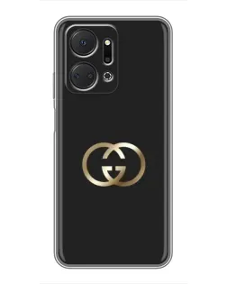 Чехол для Huawei Honor X7a с картинкой «Минимализм Gucci» Чехол для Huawei Honor X7a с картинкой «Минимализм Gucci»