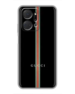 Чехол для Huawei Honor X7a с картинкой «Gucci — строгая линия» Чехол для Huawei Honor X7a с картинкой «Gucci — строгая линия»