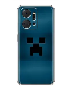 Чехол для Huawei Honor X7a с картинкой «Крипер текстура» Чехол для Huawei Honor X7a с картинкой «Крипер текстура»