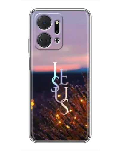 Чехол для Huawei Honor X7a с картинкой «Свет Божий ночью» Чехол для Huawei Honor X7a с картинкой «Свет Божий ночью»