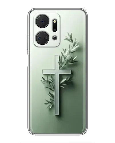 Чехол для Huawei Honor X7a с картинкой «Оливковая ветвь» Чехол для Huawei Honor X7a с картинкой «Оливковая ветвь»