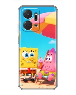 Чехол для Huawei Honor X7a с картинкой «Отдых на пляже» Чехол для Huawei Honor X7a с картинкой «Отдых на пляже»
