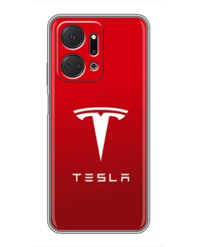 Чехол для Huawei Honor X7a с картинкой «Tesla Red Classic» Чехол для Huawei Honor X7a с картинкой «Tesla Red Classic»
