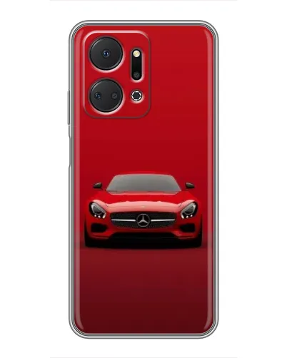 Чехол для Huawei Honor X7a с картинкой «Красный Mercedes AMG» Чехол для Huawei Honor X7a с картинкой «Красный Mercedes AMG»