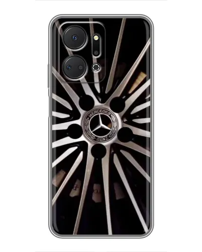 Чехол для Huawei Honor X7a с картинкой «Диск Mercedes» Чехол для Huawei Honor X7a с картинкой «Диск Mercedes»