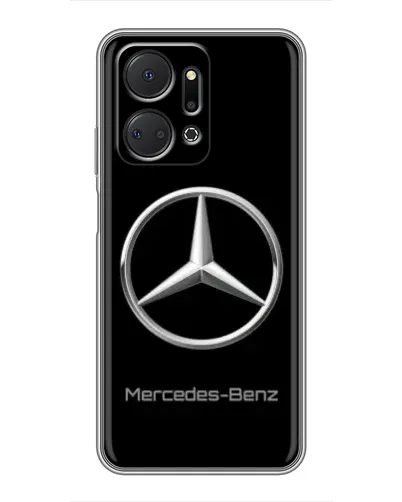 Чехол для Huawei Honor X7a с картинкой «Mercedes Silver Logo» Чехол для Huawei Honor X7a с картинкой «Mercedes Silver Logo»