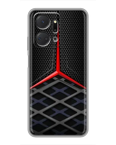 Чехол для Huawei Honor X7a с картинкой «Mercedes Carbon Grid» Чехол для Huawei Honor X7a с картинкой «Mercedes Carbon Grid»