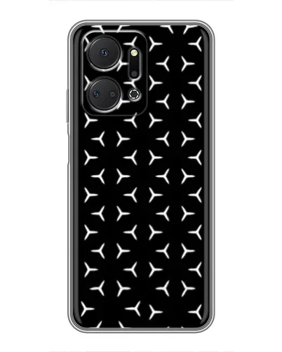 Чехол для Huawei Honor X7a с картинкой «Mercedes паттерн звезд» Чехол для Huawei Honor X7a с картинкой «Mercedes паттерн звезд»