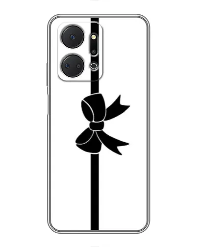 Чехол для Huawei Honor X7a с картинкой «Вертикальный бант»