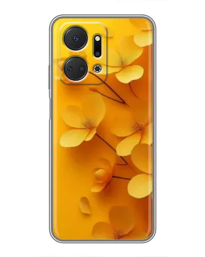 Чехол для Huawei Honor X7a с картинкой «Золотые лепестки» Чехол для Huawei Honor X7a с картинкой «Золотые лепестки»