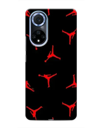 Чехол для Huawei Honor X7b с картинкой «Jordan Red Pattern» Чехол для Huawei Honor X7b с картинкой «Jordan Red Pattern»